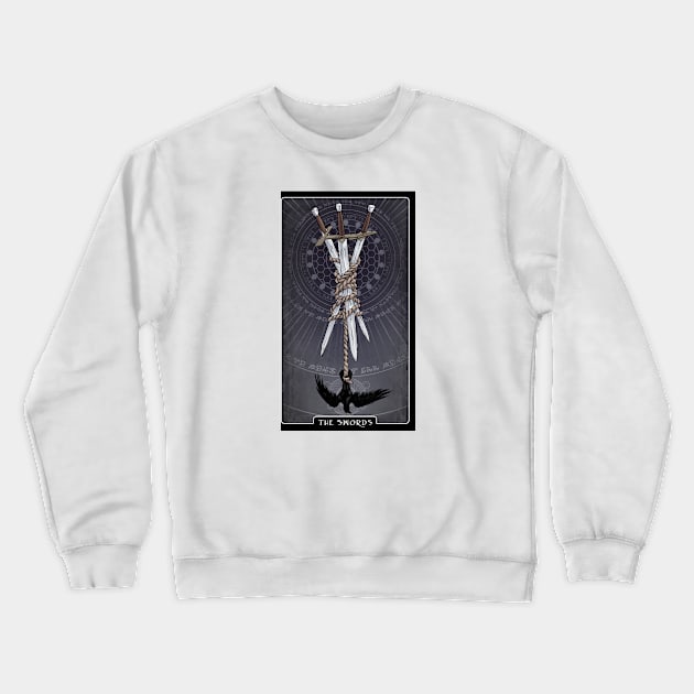 Swords Crewneck Sweatshirt by jpowersart